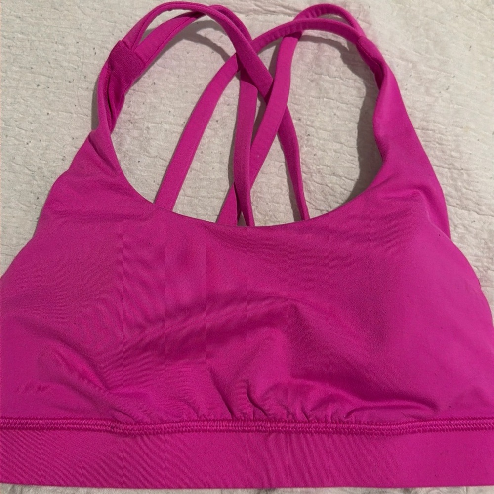lululemon athletica Fuchsia Sports Bra
